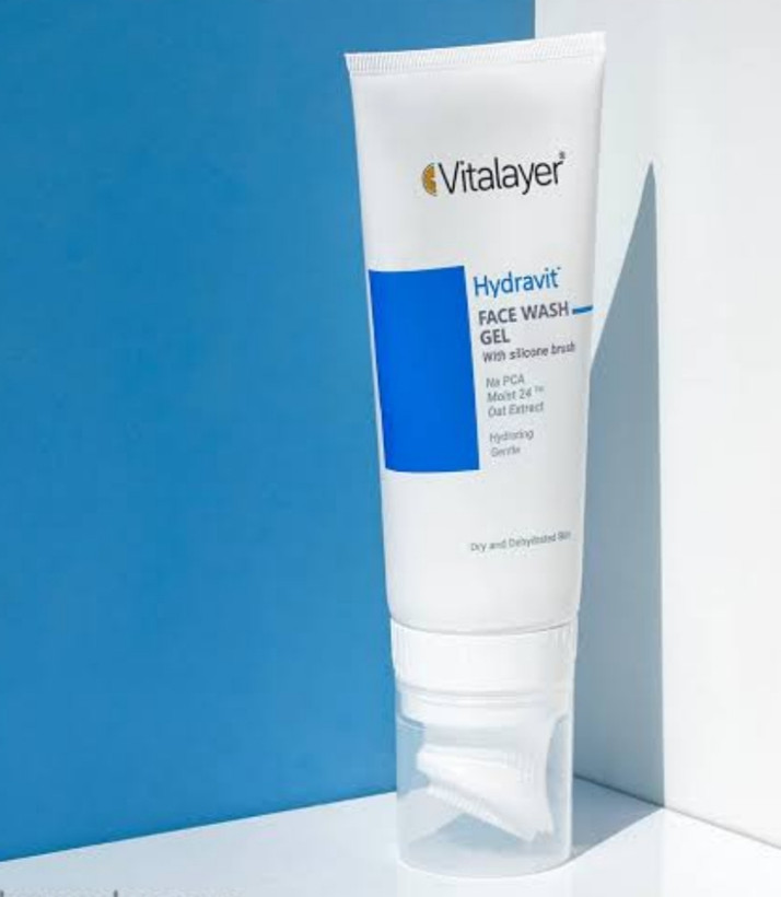 ژل شستشوی صورت ویتالییر Hydravit مخصوص پوست خشک و دهیدراته