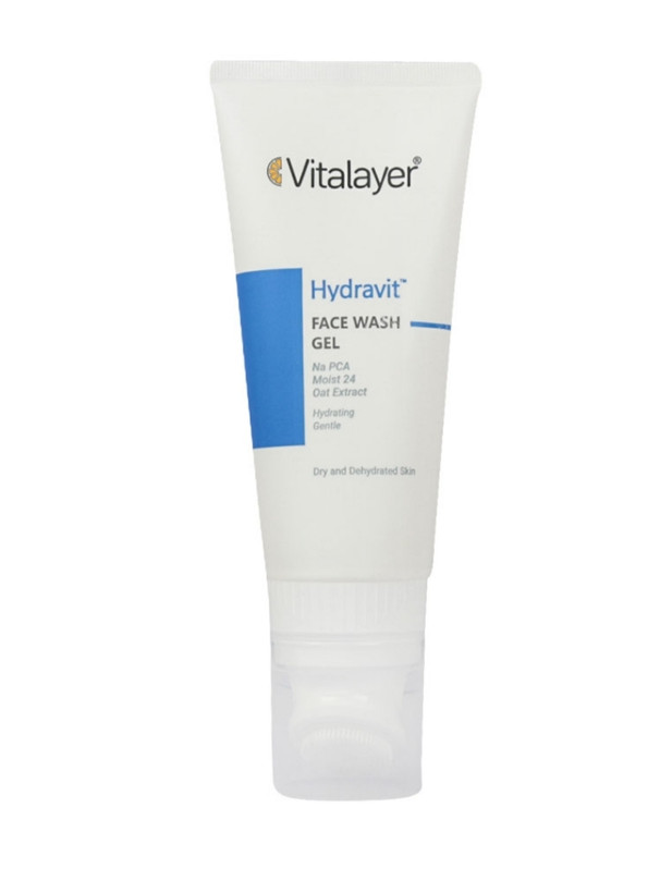 ژل شستشوی صورت ویتالییر Hydravit مخصوص پوست خشک و دهیدراته