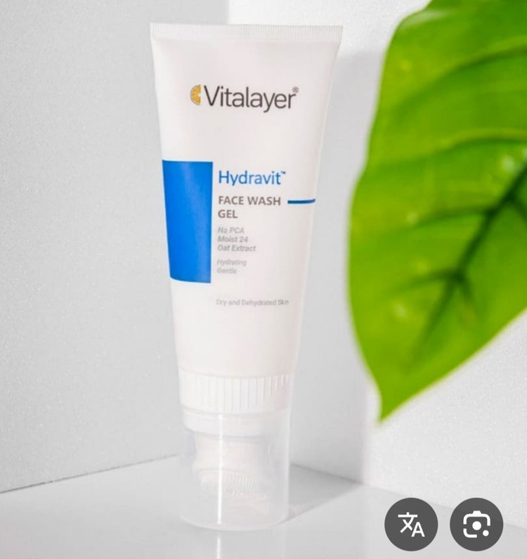 ژل شستشوی صورت ویتالییر Hydravit مخصوص پوست خشک و دهیدراته