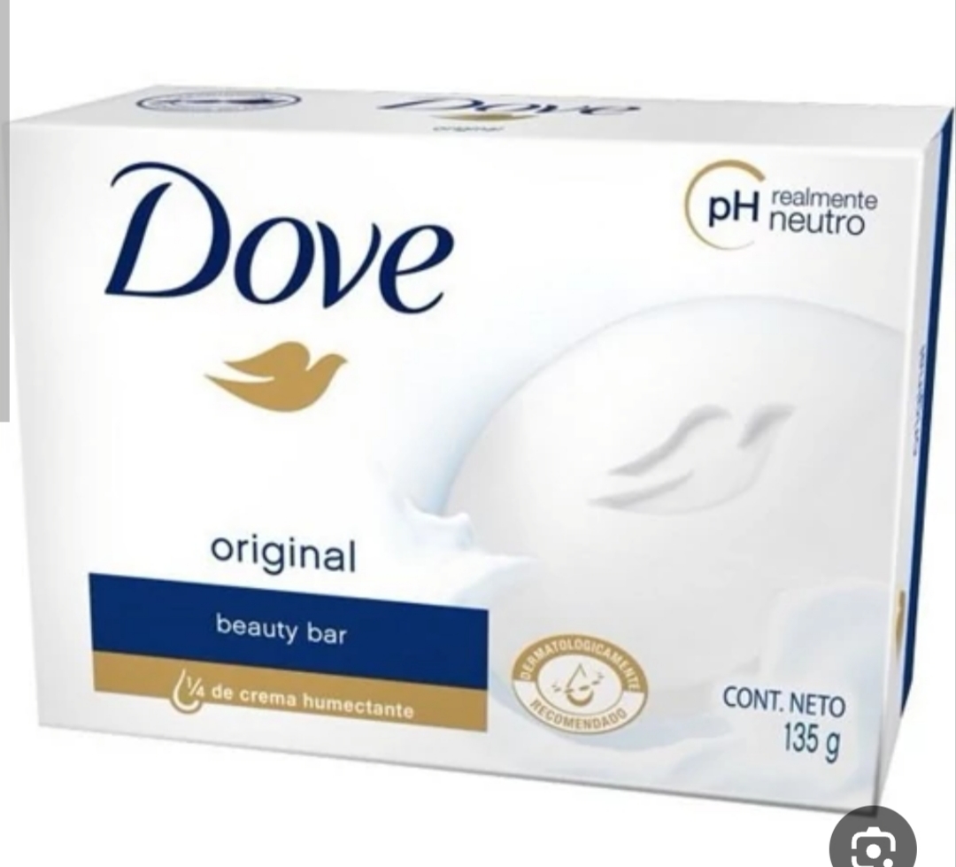 صابون اورجینال داو (Dove) حاوی کرم مرطوب‌کننده مخصوص پوست‌های حساس