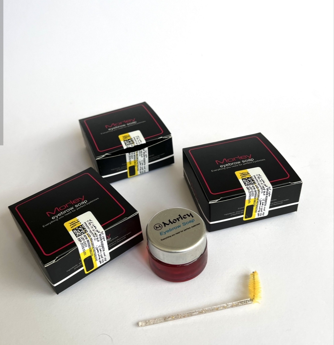 ژل لیفت ابرو مورلی مدل Eyebrow Soap با ماندگاری بالا و بدون سفیدک