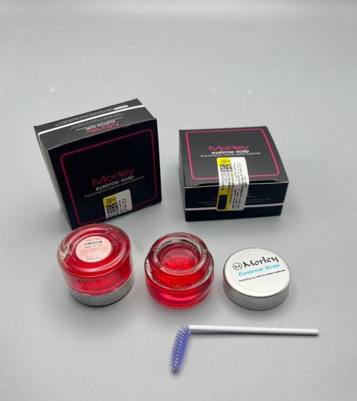 ژل لیفت ابرو مورلی مدل Eyebrow Soap لیفت عالی بدون سفیدک