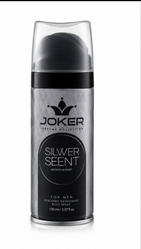 اسپری مردانه و جذاب جوکر رایحه Silver Scent ماندگاری مناسب