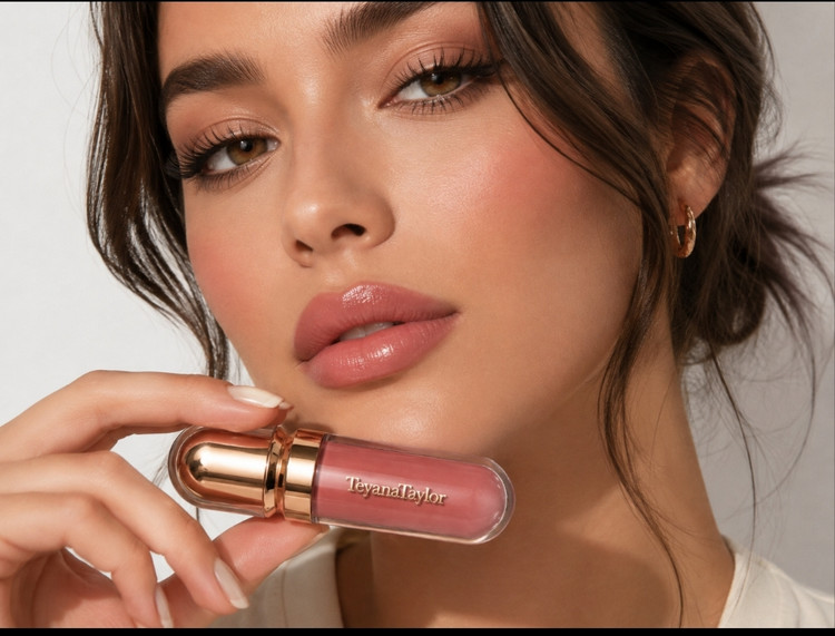 رژ لب مایع براق Teyana Taylor شماره ۰۱ برق لب رنگی با جلوه شاین