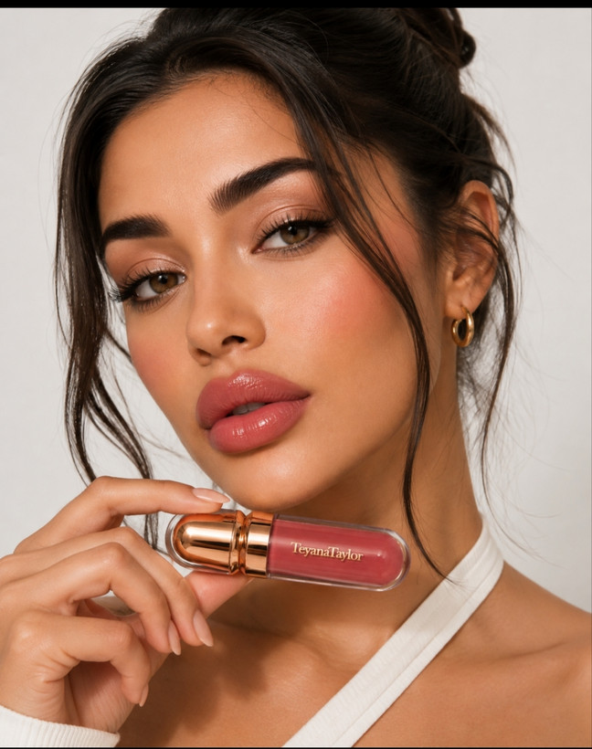 رژ لب مایع براق Teyana Taylor شماره ۰۲ برق لب رنگی با جلوه شاین